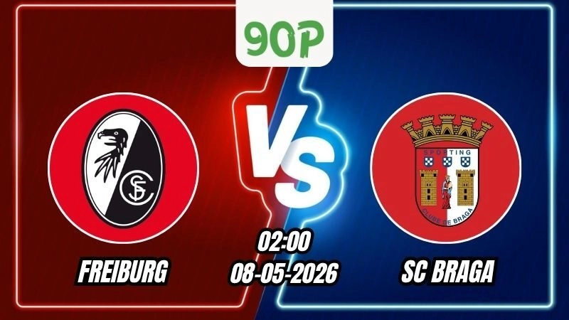 Soi Kèo Freiburg vs Braga 02h00 Ngày 08/05/2026 - Europa League