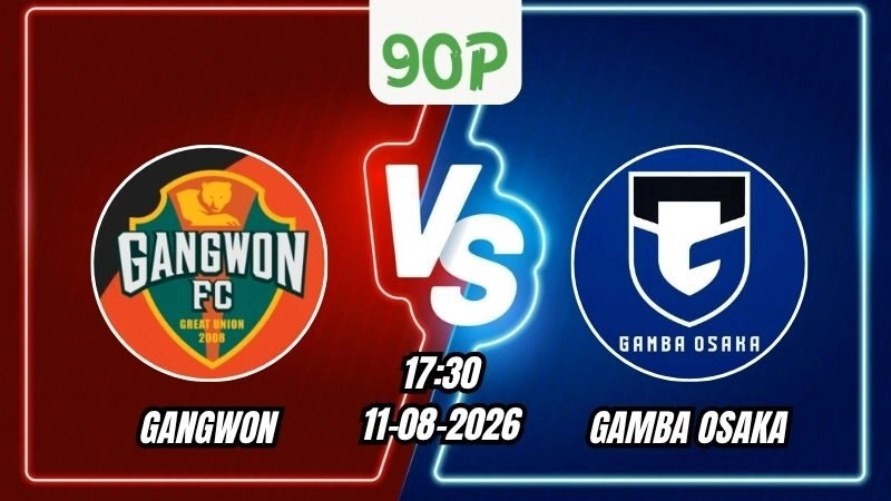 Nhận định Gangwon vs Gamba Osaka 17h30 ngày 11/08/2026