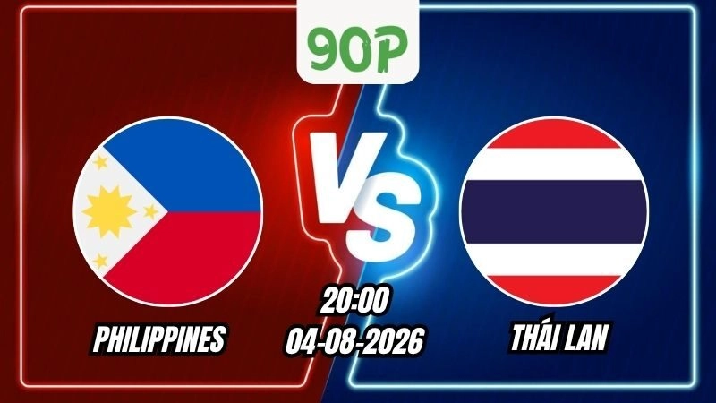 Nhận định Philippines vs Thái Lan 20h00 ngày 04/08/2026