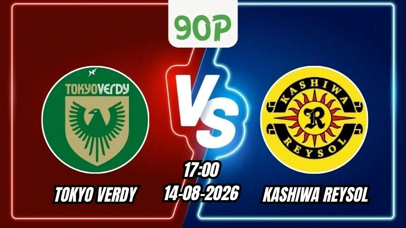 Soi Kèo Tokyo Verdy vs Kashiwa Reysol 17h00 – 14/08/2026