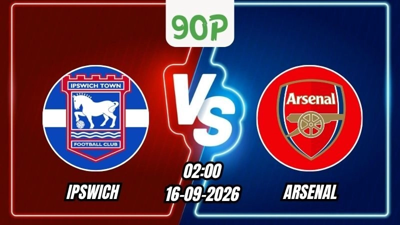 Nhận định Ipswich vs Arsenal 02h00 ngày 16/09/2026