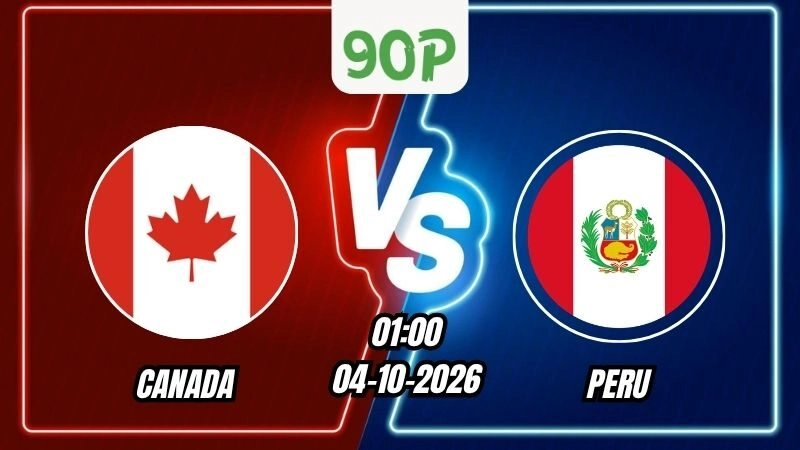 Nhận định Canada vs Peru 01h00 ngày 04/10/2026