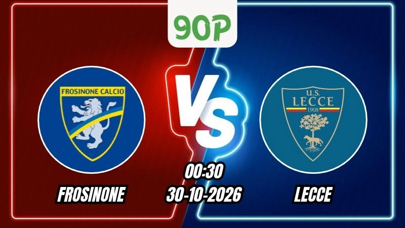 Nhận định Frosinone vs Lecce 00h30 ngày 30/10/2026