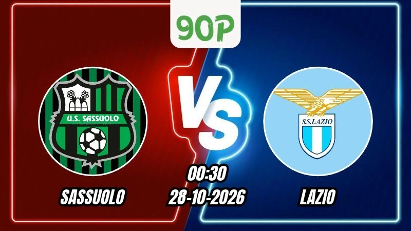 Nhận định Sassuolo vs Lazio 00h30 ngày 28/10/2026