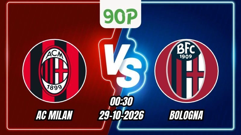 Soi Kèo AC Milan vs Bologna 00h30 ngày 29/10/2026